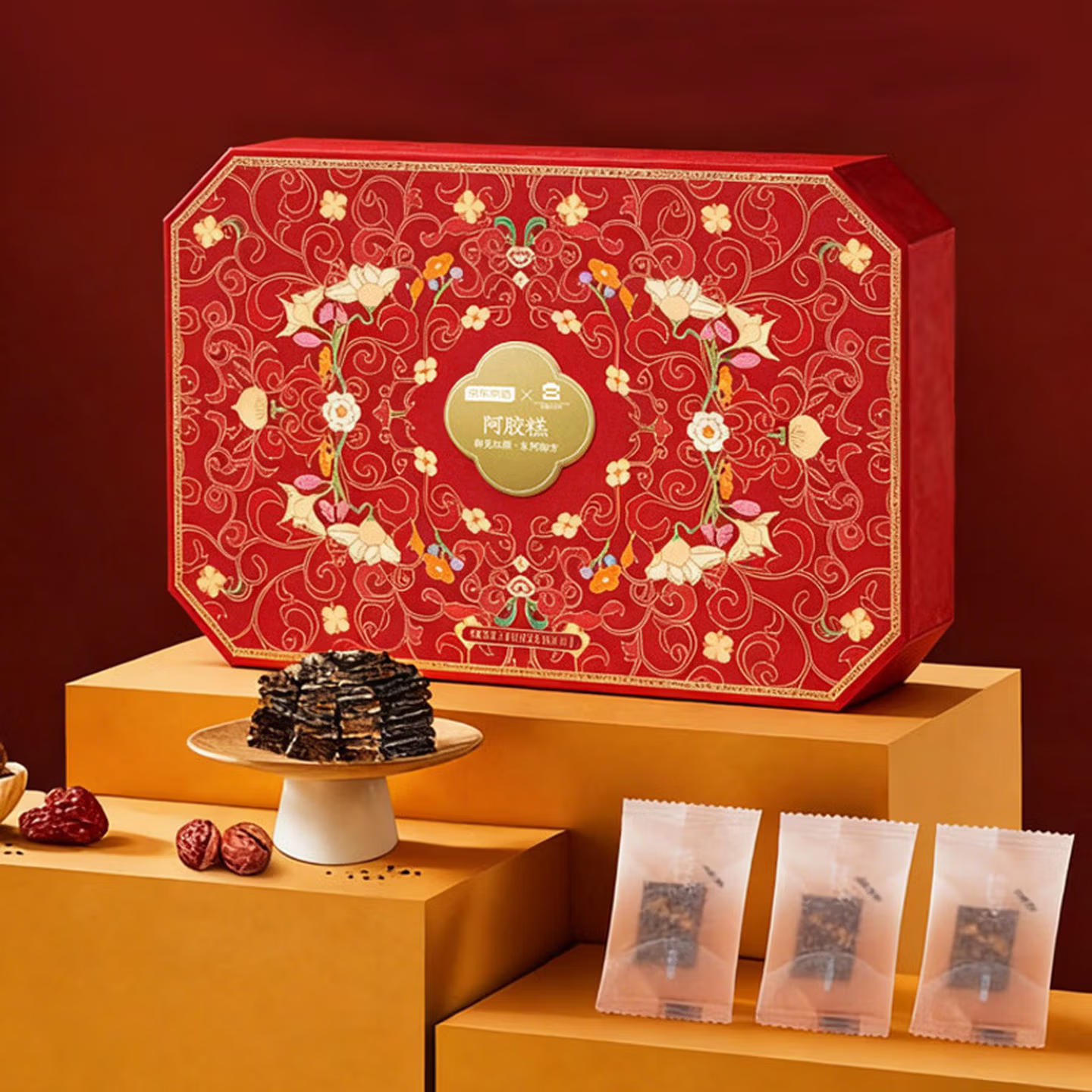 26%低糖阿胶糕礼盒360g